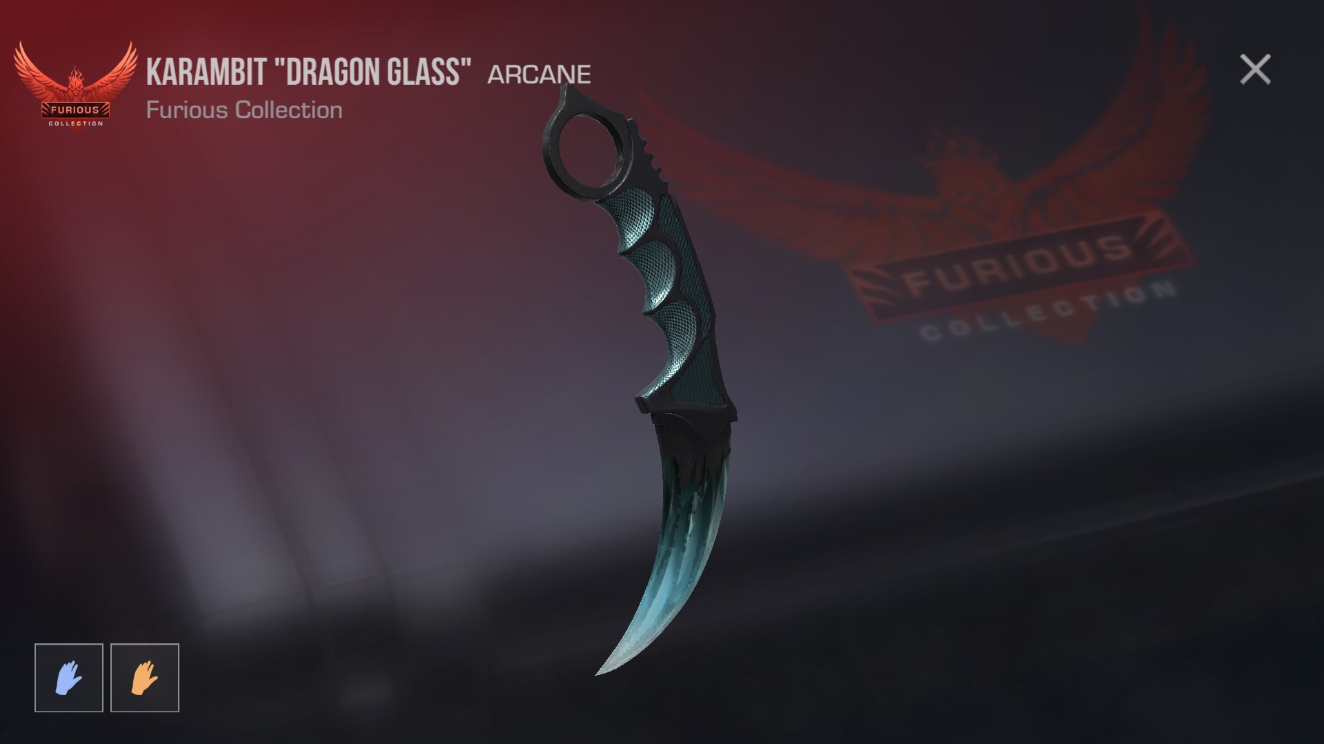 Karambit Dragon Glass